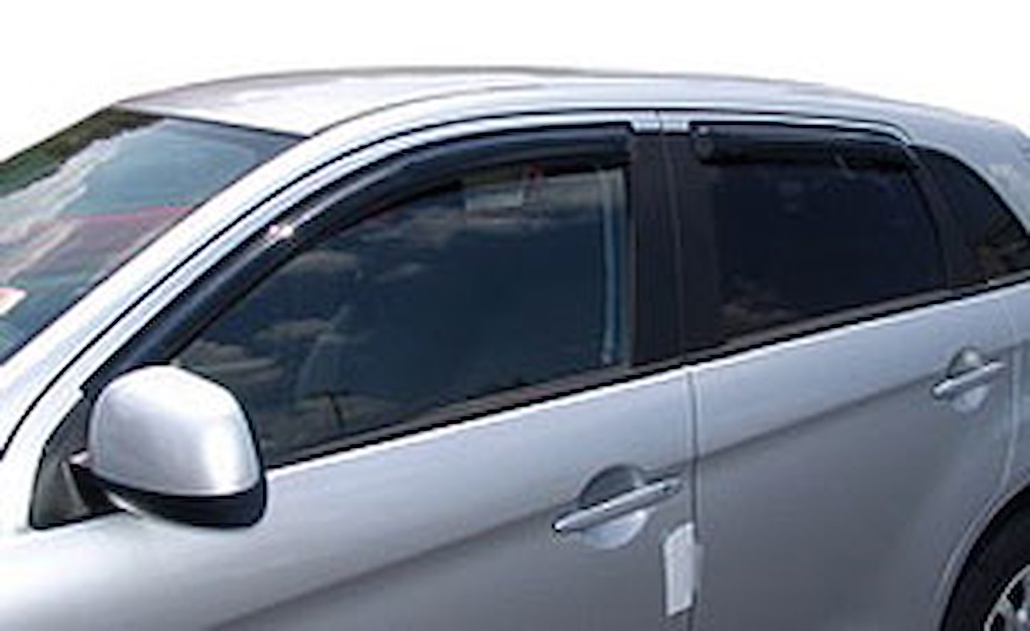 Tape-On Side Window Deflectors 2011-2013 Outlander Sport
