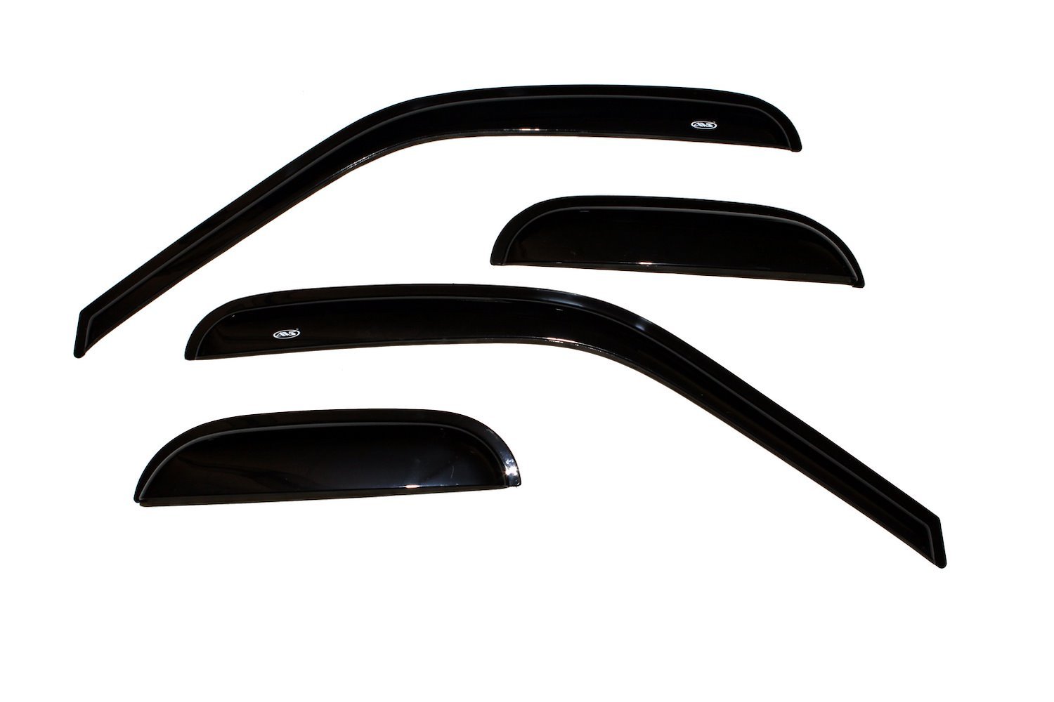 Tape-On Side Window Deflectors 1997-2003 F150 Pickup Extended Cab