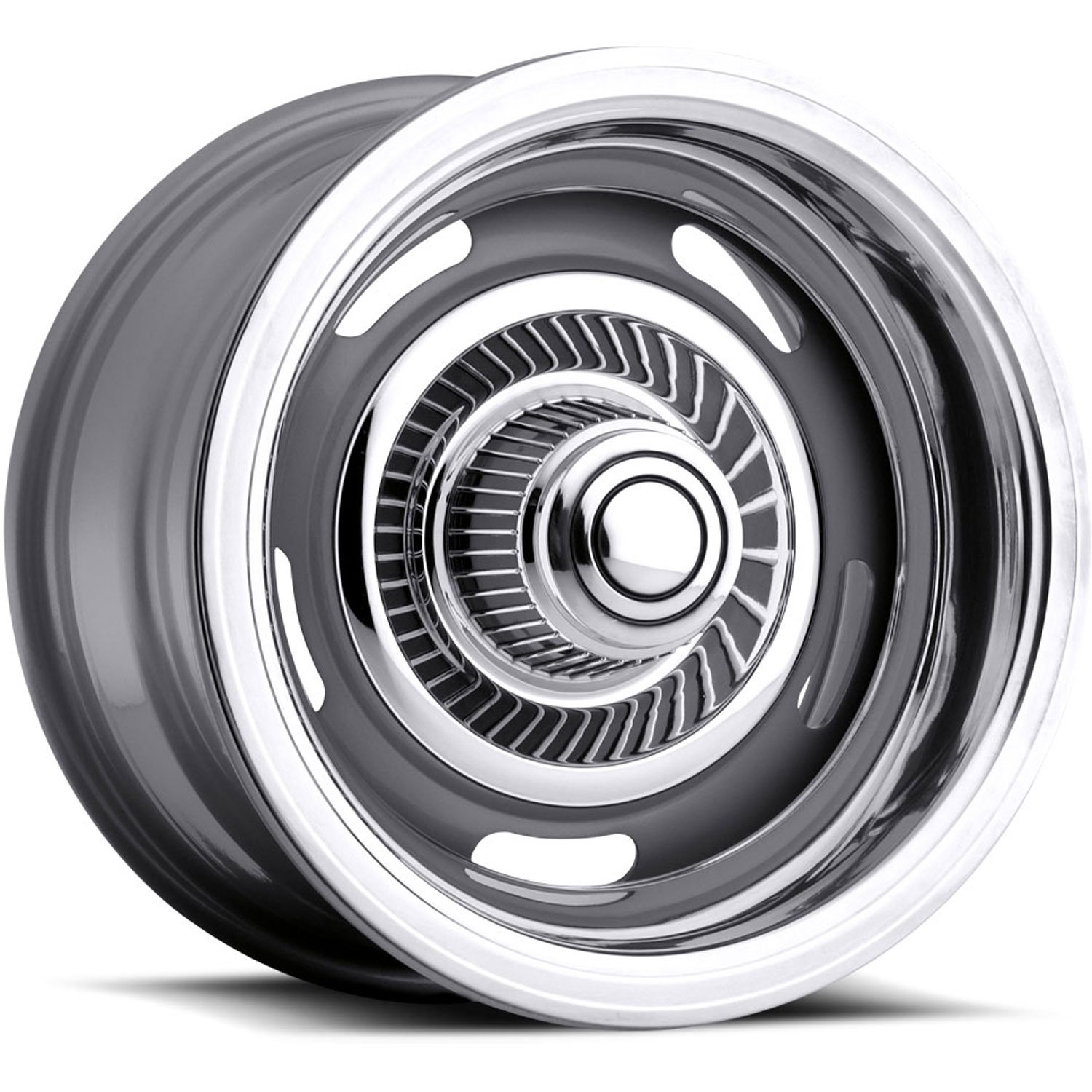 55 Rally Series Wheel [Size: 15" x 7"] Silver