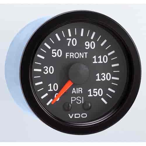 Vision Air Pressure Gauge "Front" 2-1/16" mechanical