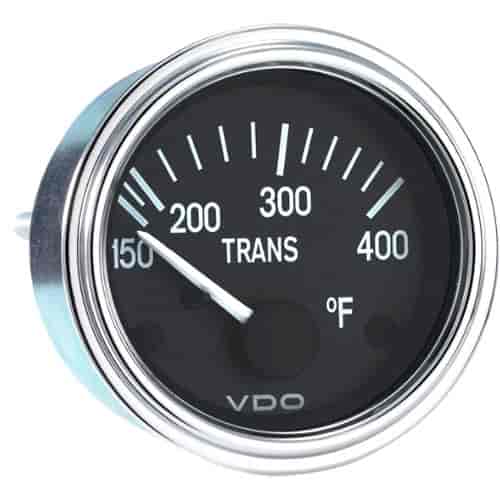 Series 1 400 F Transmission Temperature Gauge with VDO Sender and Metric Thread Adapters