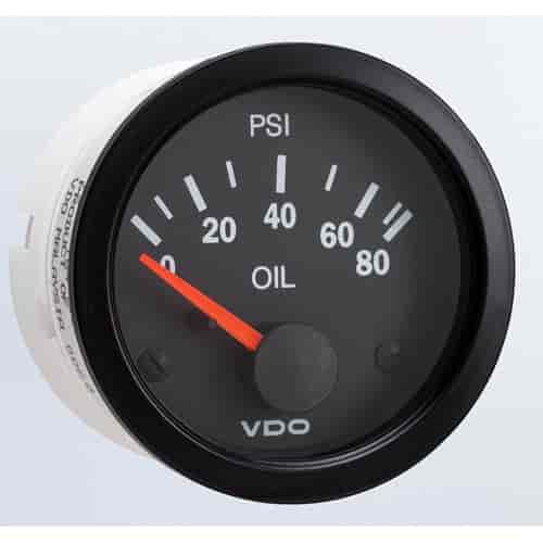 Vision Oil Pressure Gauge Kit 2-1/16" Electrical