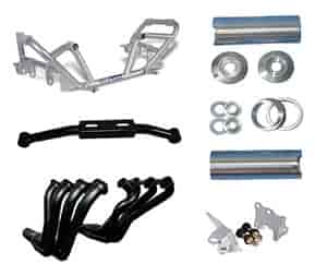 K-Member Kit With Coil Overs 1979-93 Mustang To Chevy Includes: