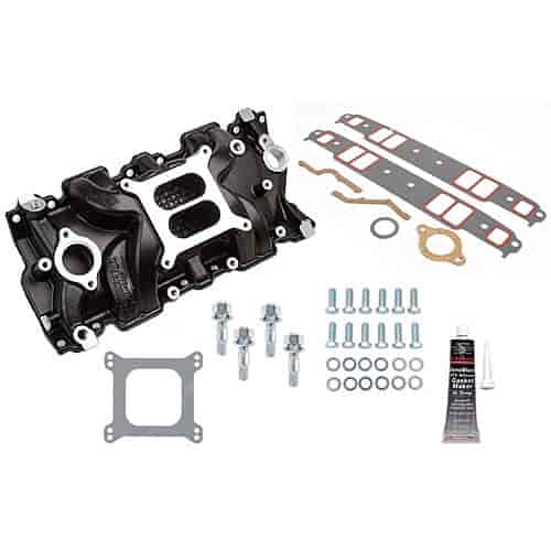 Street Warrior Intake Manifold Kit Small Block Chevy 262-400 Includes: