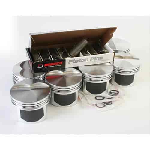 Pro Tru Street Pistons for Chevy Small Block [Flat Top, 4.155 in. Bore, 1.560 in. Height, -5.000 CC Volume]