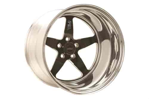 RT-S Series Wheel Size: 17" x 10" Bolt Circle: 5 x 4-1/2" Rear Spacing: 7.90" Offset: +61 mm