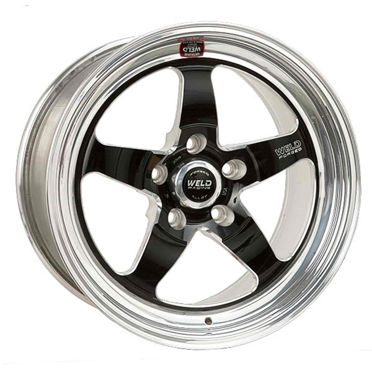 RT-S Series Wheel Size: 15" x 4" Bolt Circle: 5 x 4-3/4" Back Space: 1-1/2"