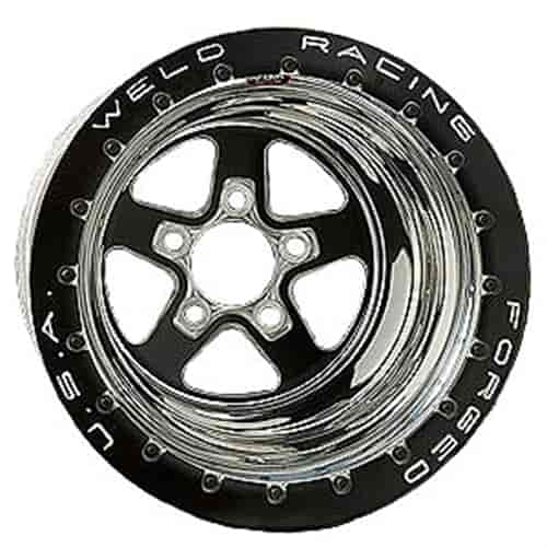 Sportsman Drag Series Black Wheel Size: 15" x 16"
