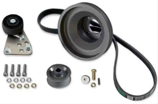1986-1993 5.0 Mustang 2.75 8-Rib Pulley Pack Accessory Drive-Underdrive