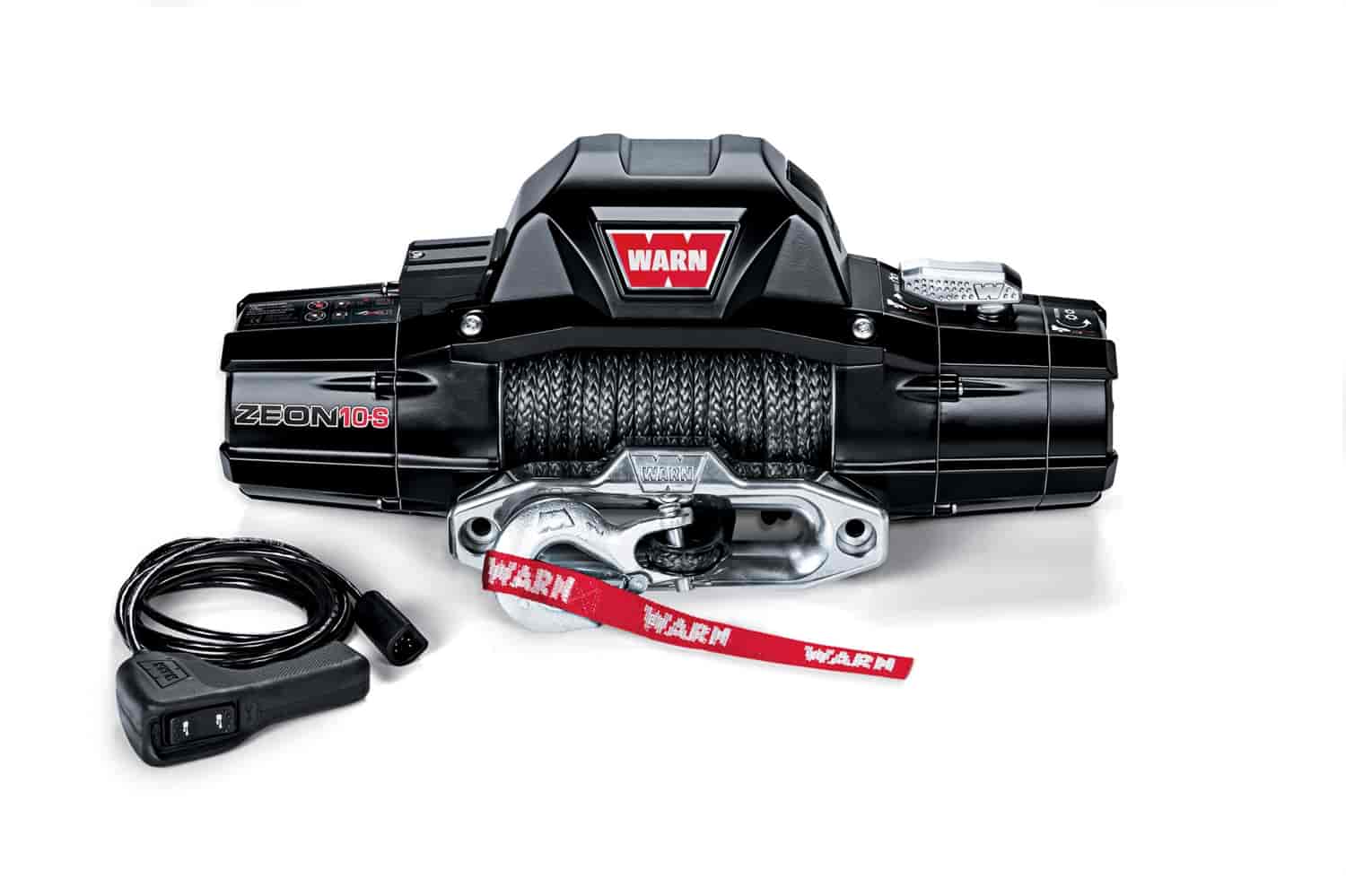Zeon 10-S Winch with 100 Ft. Spydura Synthetic Rope and Hawse Fairlead