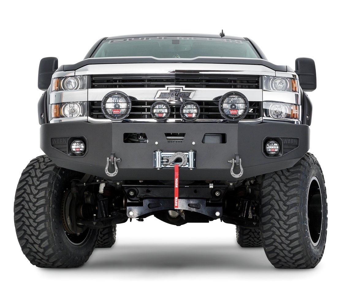 HD Front Bumper Without Brush Guard for 2015-2019 Chevy Silverado 2500/3500