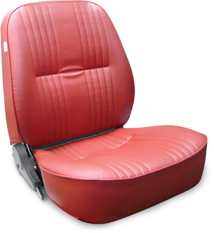 Pro90 Series 1400 Lowback Seat Red Vinyl