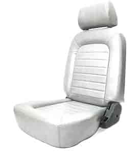 Classic 1500 Seat with Headrest White Vinyl