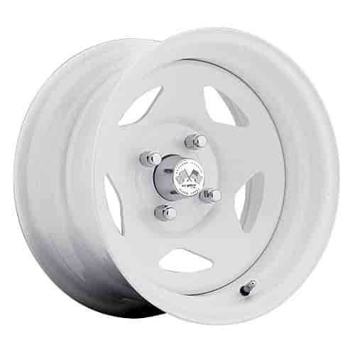 PAINTED STAR FWD DRIFTER WHITE 15 x 8 4 x 100 Bolt Circle 45 Back Spacing 0 offset 266 Center Bore 1400 lbs Load Rating
