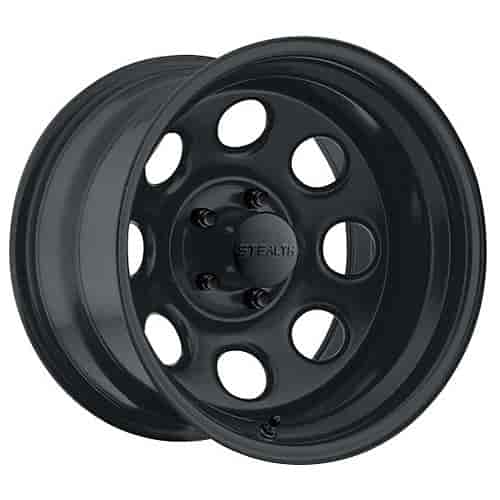 Stealth Black Crawler Wheel (Series 44) Size: 17" x 9"