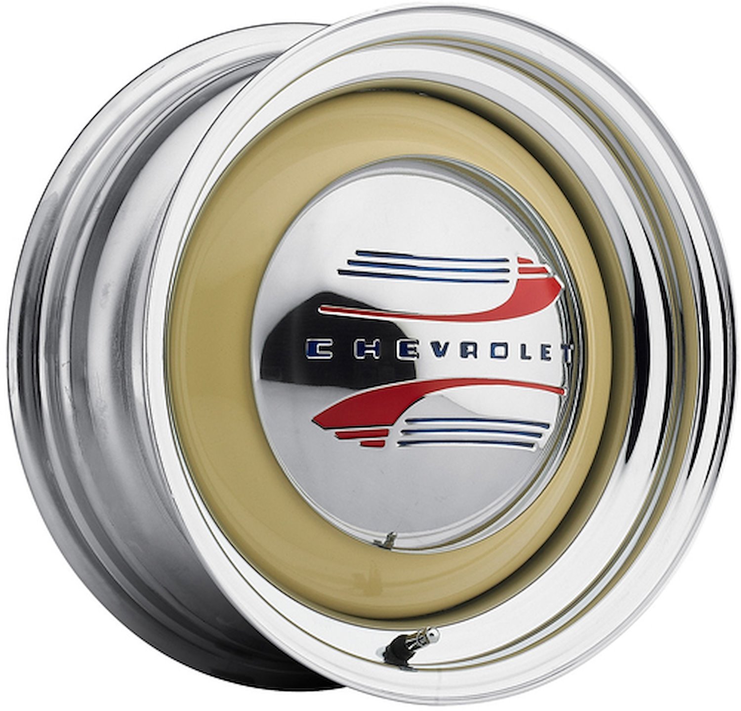 Solid Wheel Chrome Rim Paint Ready Center 15X6 5X45 5X475 Bolt Circle 4 Back Spacing +13 offset 319