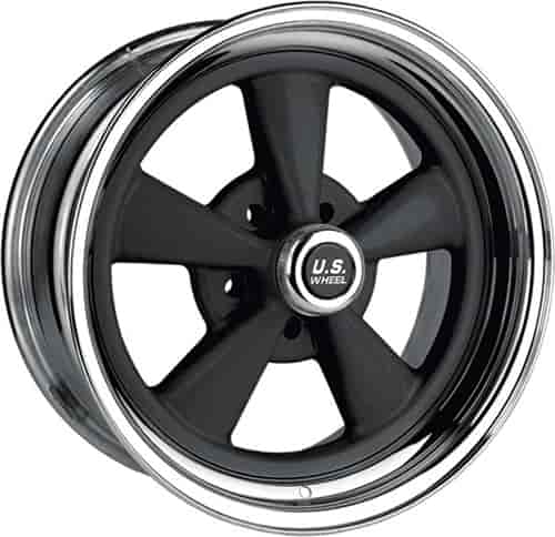 Black Super Spoke Wheel (Series 463) Size: 15" x 6"