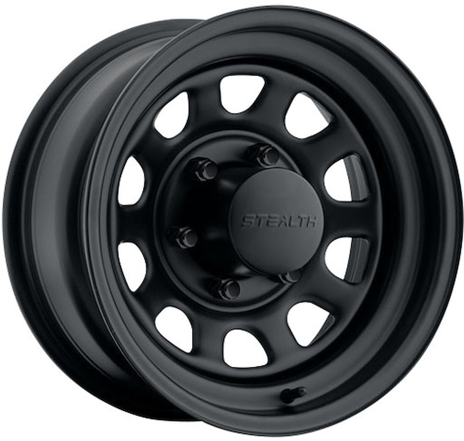 Stealth Black Daytona Wheel (Series 804) Size: 15" x 14"