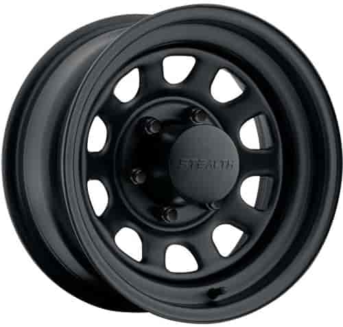 Stealth Black Daytona Wheel (Series 804) Size: 15" x 7"