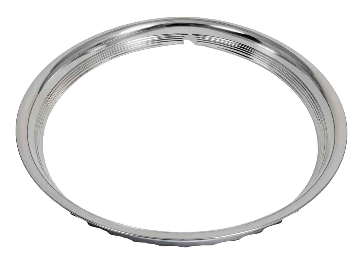 Stainless Steel Ribbed Trim Ring 15" Diameter