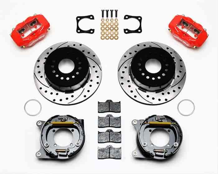 Forged Dynalite Rear Parking Brake Kit Chevy 12 Bolt Special