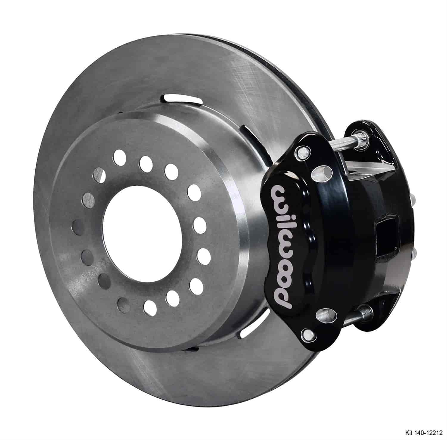 D154 Rear Parking Brake Kit Rear End: Small Ford(2.50" Axle Offset)