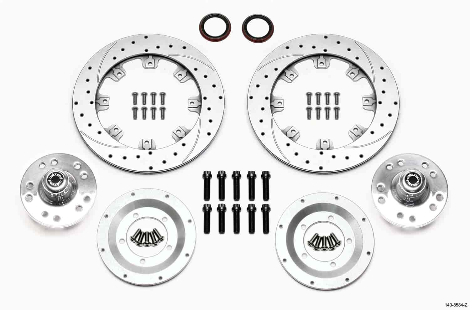 Hub and Rotor Kit 1975-1980 Ford Granada Disc/Drum Spindle