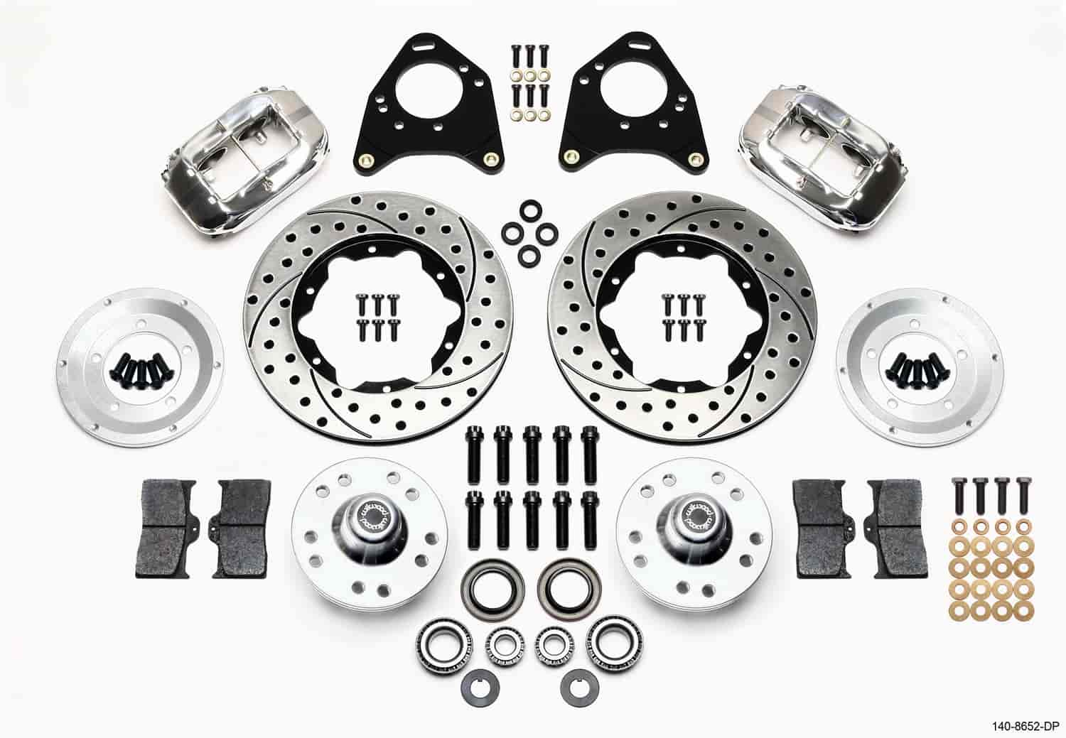 Forged Dynalite Pro Series Front Hub Kit 1971-1980 Ford/Mercury Vehicles