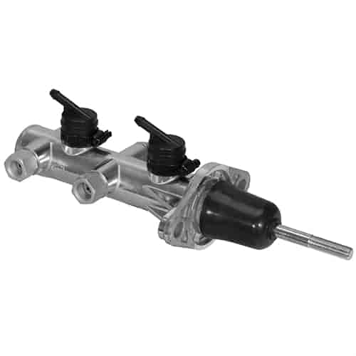 Compact Remote Tandem Master Cylinder, 7/8 in. Bore [Ball Burnished (Polished) Finish]
