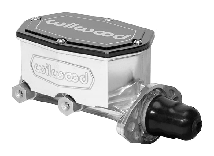 Compact Master Cylinder Tandem Chamber, 1 1/8 in. Bore [Ball Burnished (Polished) Finish]