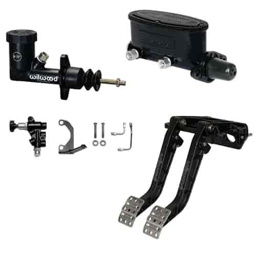 Dual Pedal and Master Cylinder Kit - Ratio 6.25:1