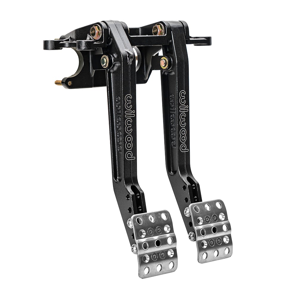 340-16384 Adjustable Ratio Swing Mount Tandem Brake & Clutch Pedal Assembly