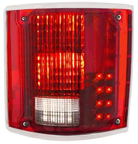 Sequential LED Tail Light with Trim for 1973-1987 Chevy/GMC Truck - Passenger Side