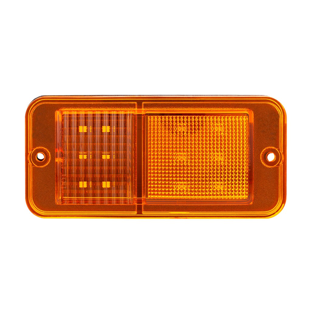 111026 LED Standard Style Side Marker Light for 1968-1972 Chevy & GMC Trucks [Amber]