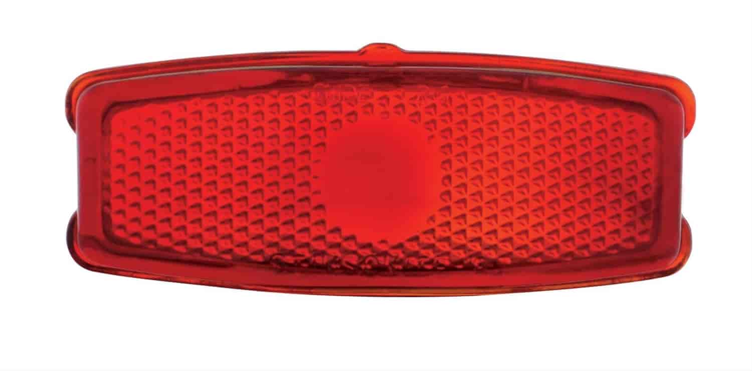 1941-48 RED GLASS FLAT IN