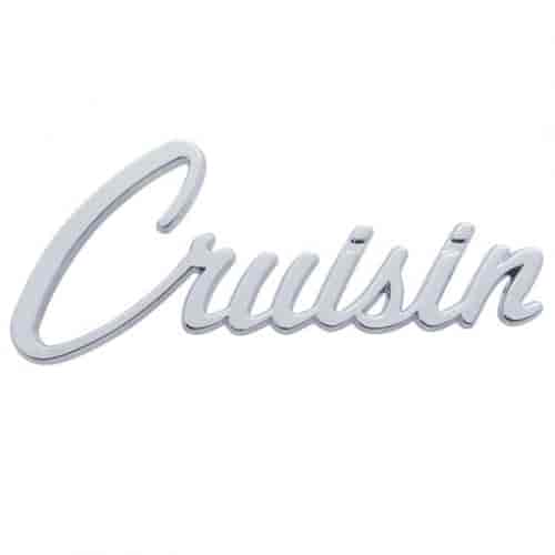 CHROME DIE CAST CRUISIN E