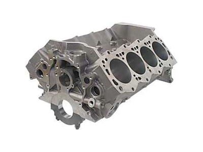 Man O' War Small Block Ford Cast Iron Bare Engine Block w/2.749 in. (Cleveland) Mains