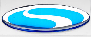 Small Steeda Oval Emblem 3.25"
