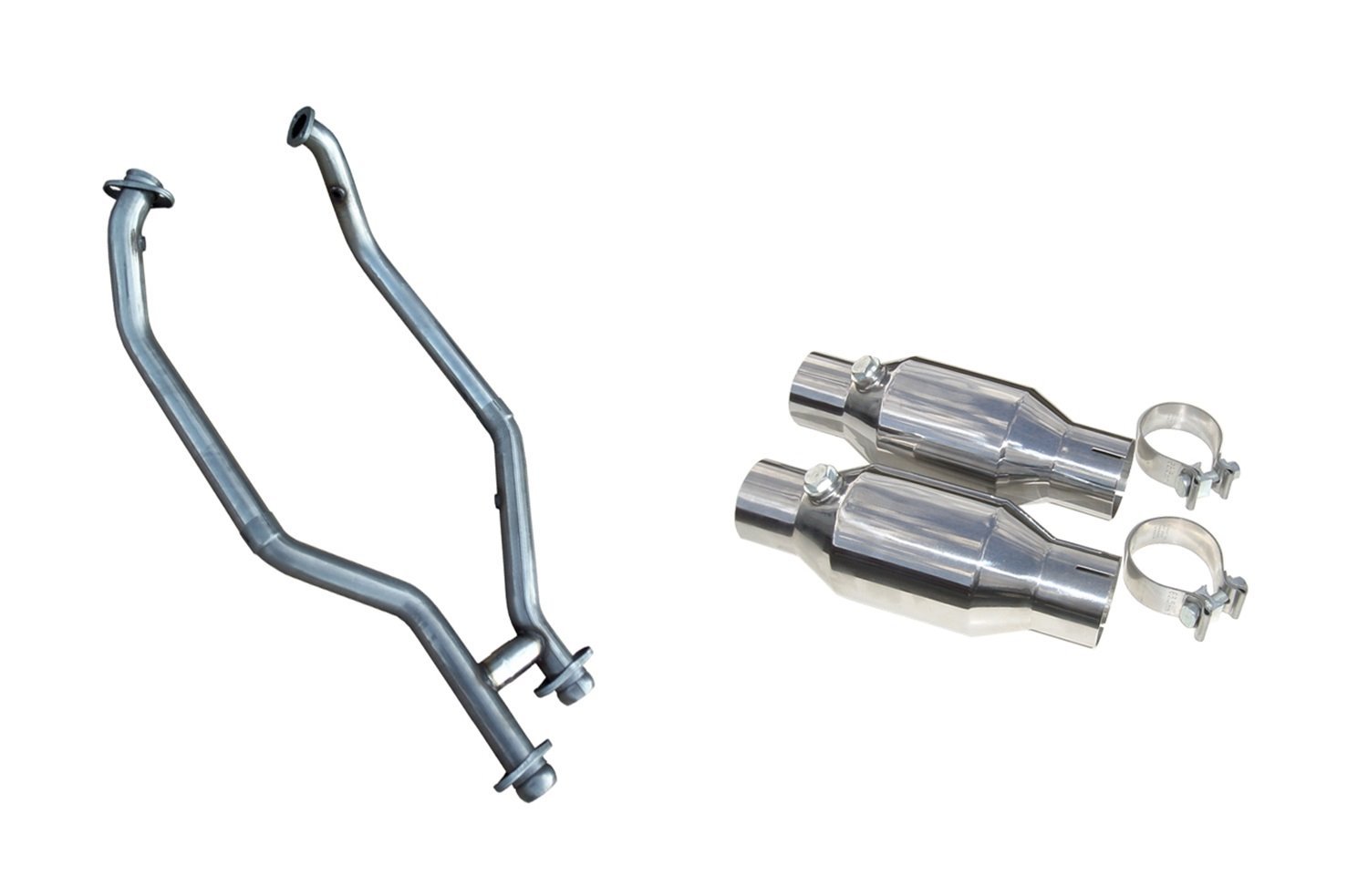 H-Pipe with Catalytic Converters 1999-04 Mustang