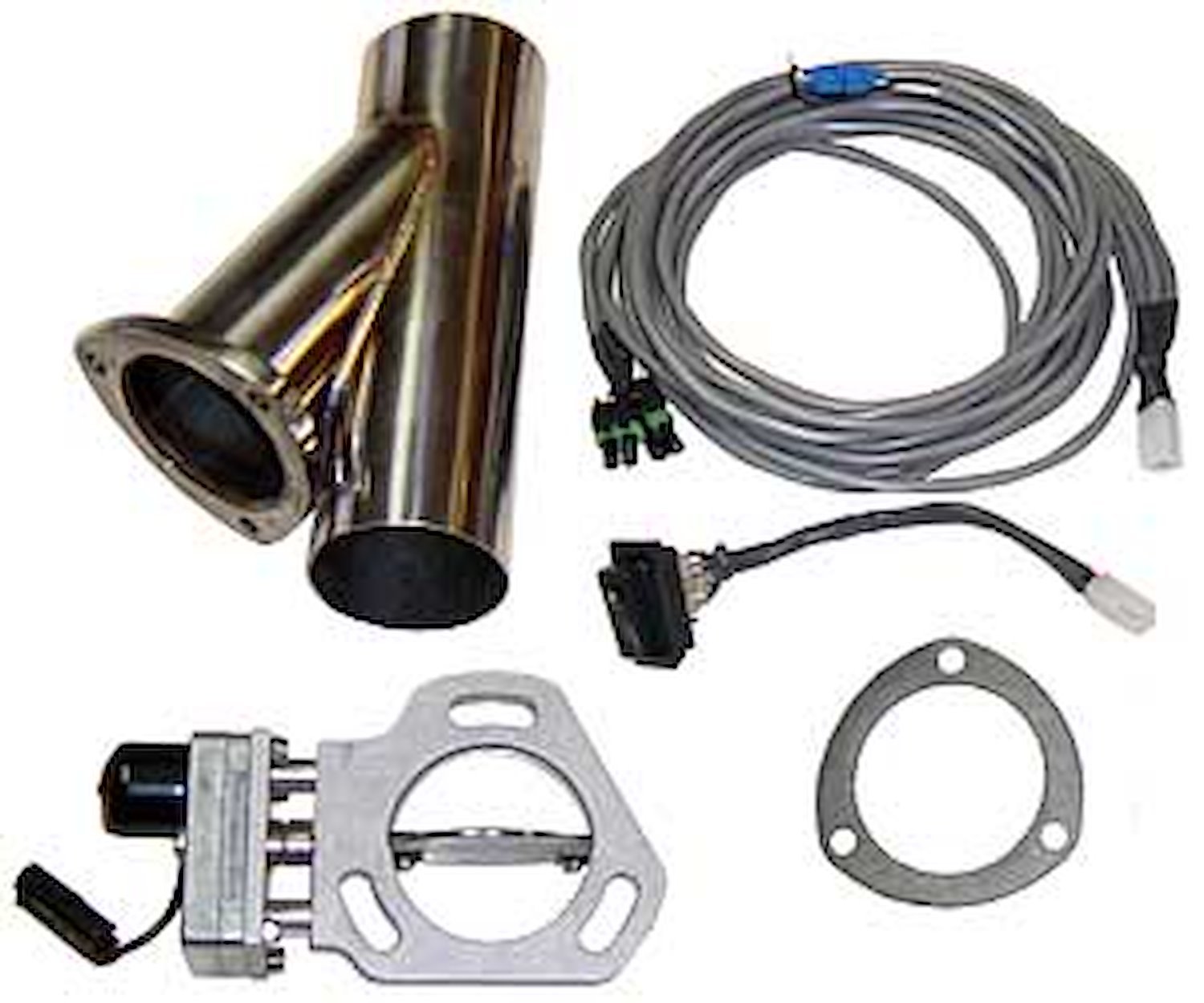 Electrical Exhaust Cutout Kit Single Exhaust