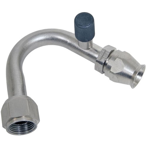 ProLine Braided Hose End Fitting With Service Port