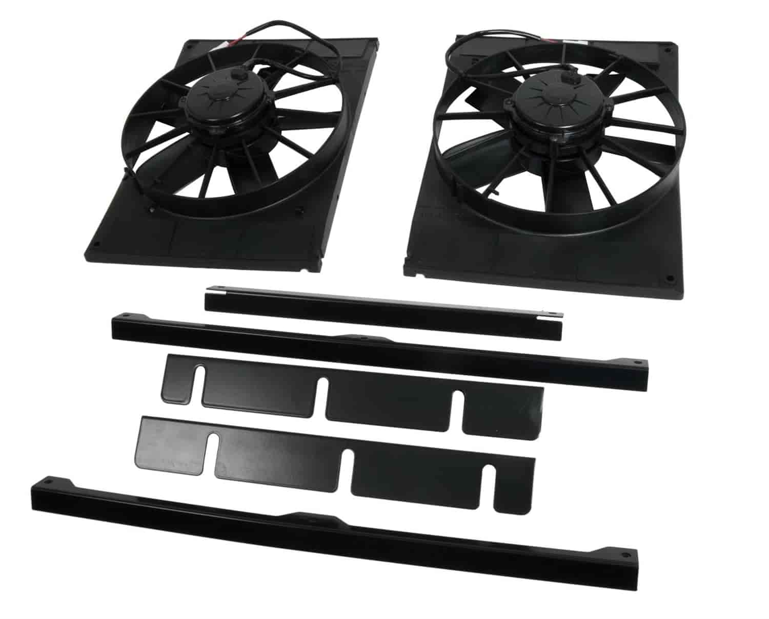 TRI-FIVE CHEV DUAL FAN PKG