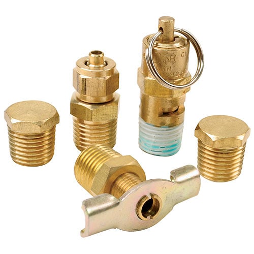 Air Tank Port Fittings Kit For 150 PSI Rated Systems
