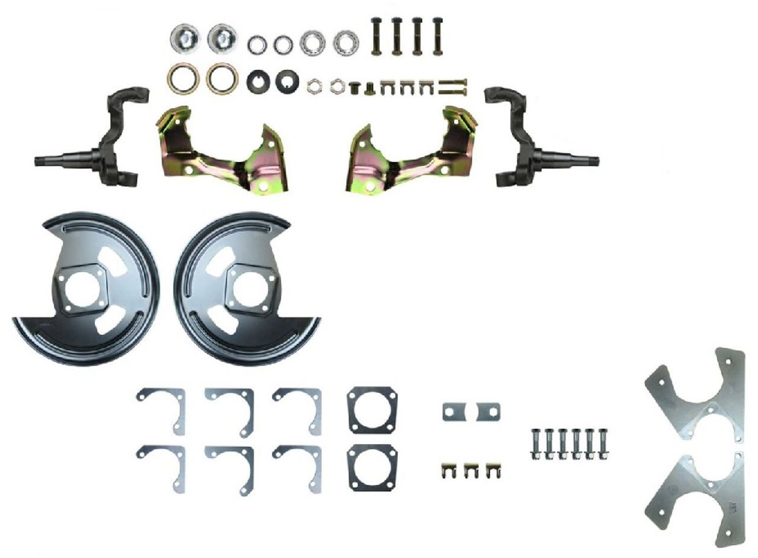 Main Component Box for 4 Wheel Disc Brake Conversion Kit 1964-1972 GM A-Body, with 9 in. Booster