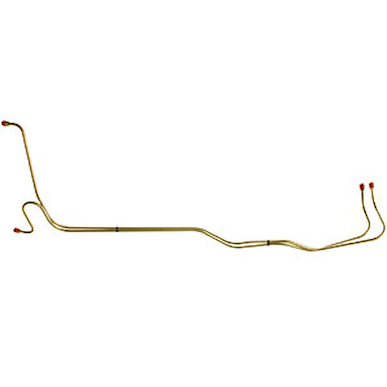 66 Chevy 12IN. Span Loop in Pass. Side - Trans. Cooling Lines 2 Pcs. Stainless