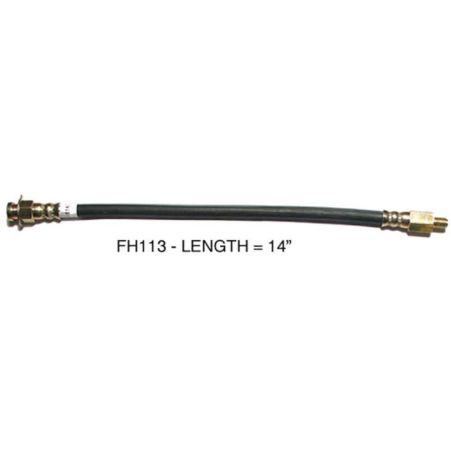 55-57 Front AND 76-77 Rear Flex Hose - All Cars