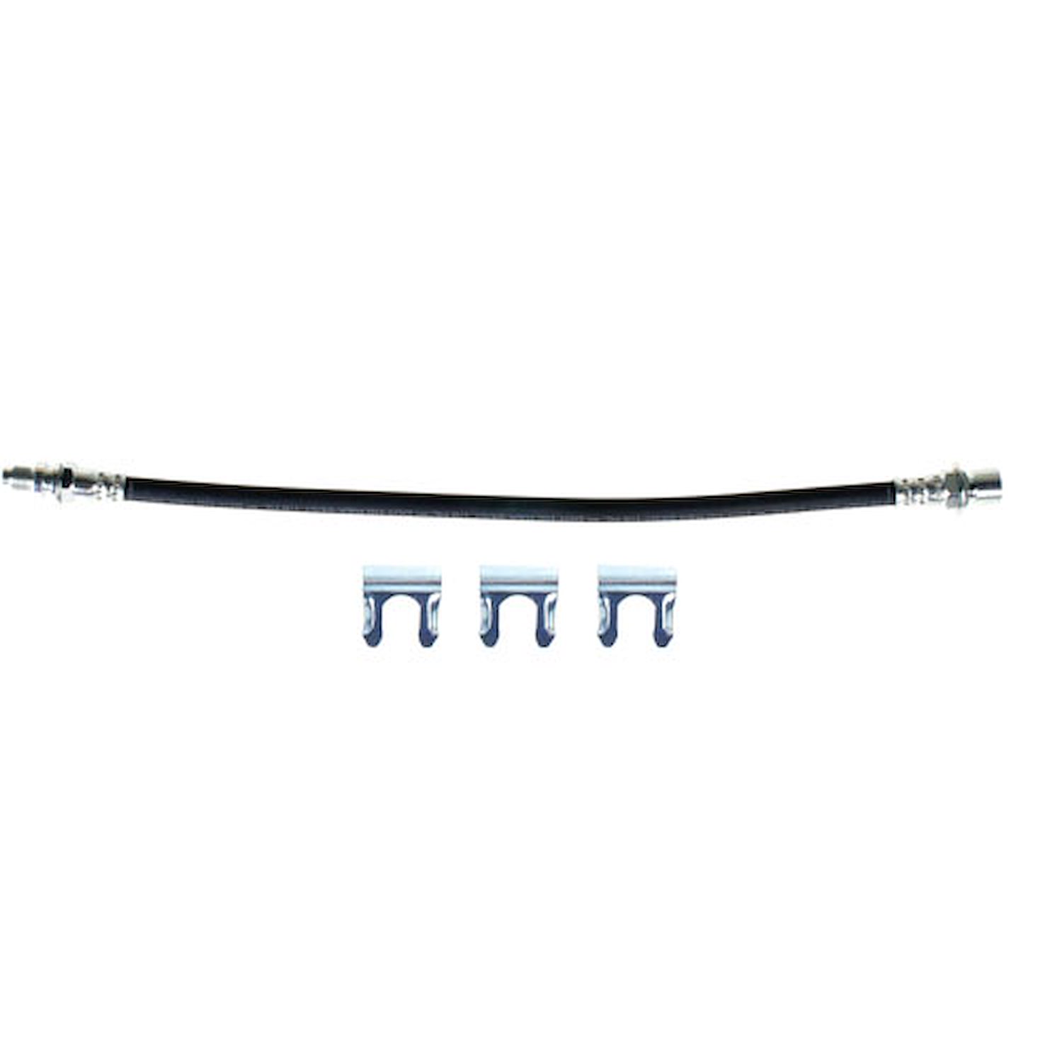 67 -68 All Braided Stainless - Rear Flex Hose