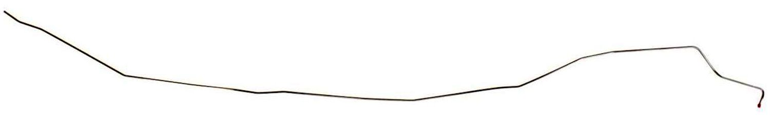 Front to Rear Fuel Line 1964-1966 Dodge Dart, Plymouth Barracuda/Valiant - Stainless
