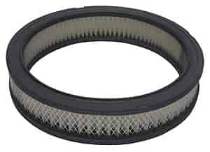 High Flow Replacement Paper Air Filter Element Dimensions: 10" x 2-1/8"