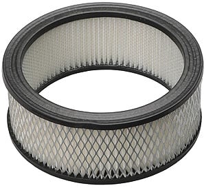 High Flow Replacement Paper Air Filter Element Dimensions: 6-3/8" x 2-1/2"